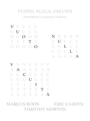 cover image of Vuoto, nulla, vacuità